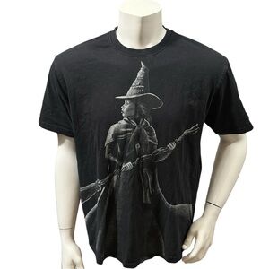 Forever 21 x Wicked Men’s T-Shirt Black Logo Short Sleeve M